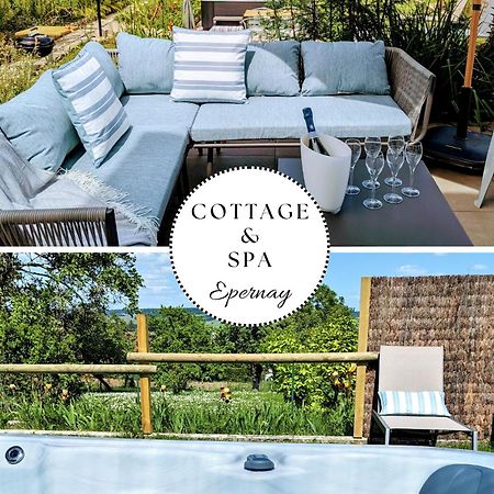Le Cemarose: Spa, Jardin, Terrasse Et Jolie Vue Au Coeur D'Épernay Eksteriør billede