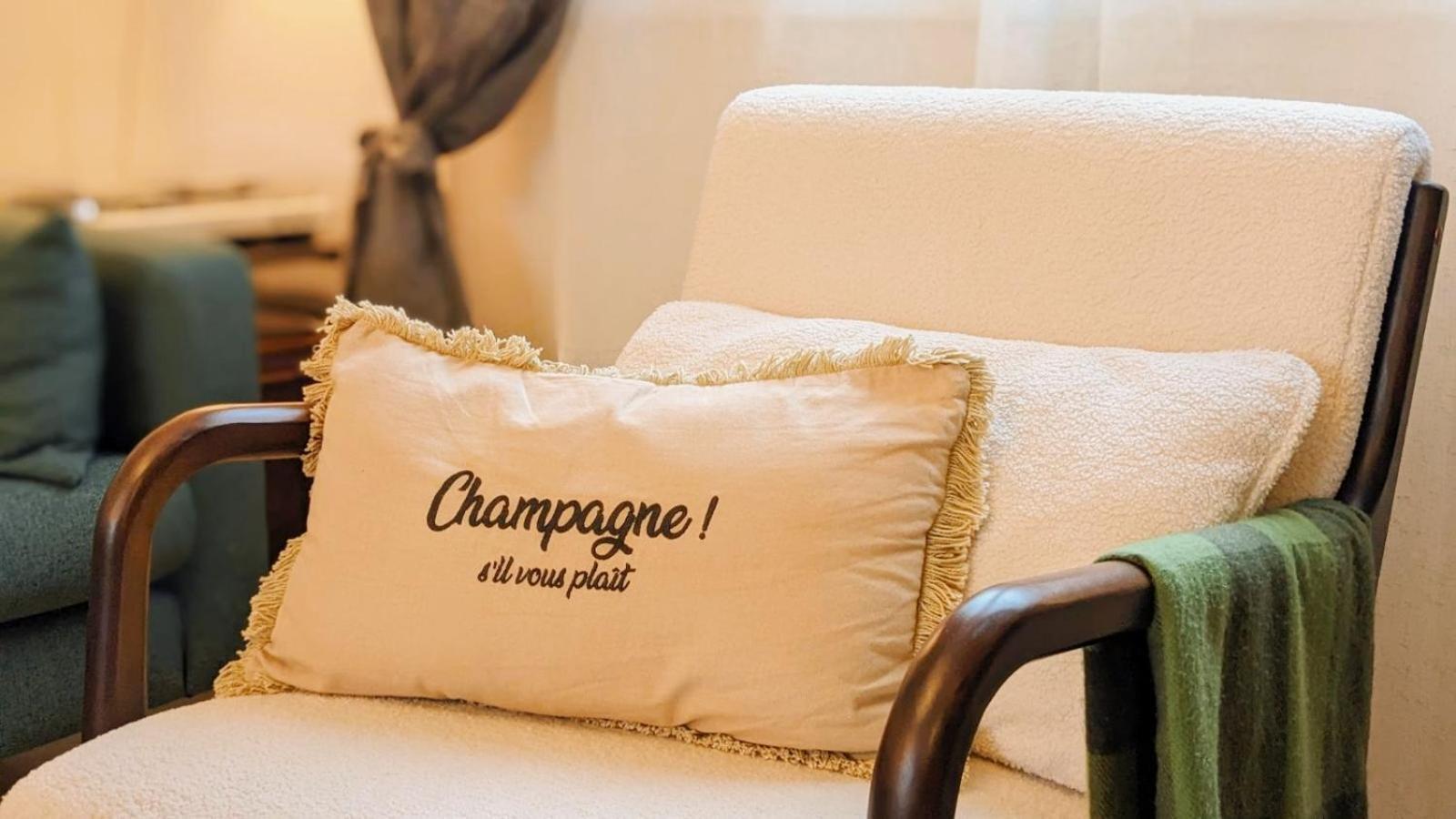 Le Cemarose: Spa, Jardin, Terrasse Et Jolie Vue Au Coeur D'Épernay Eksteriør billede