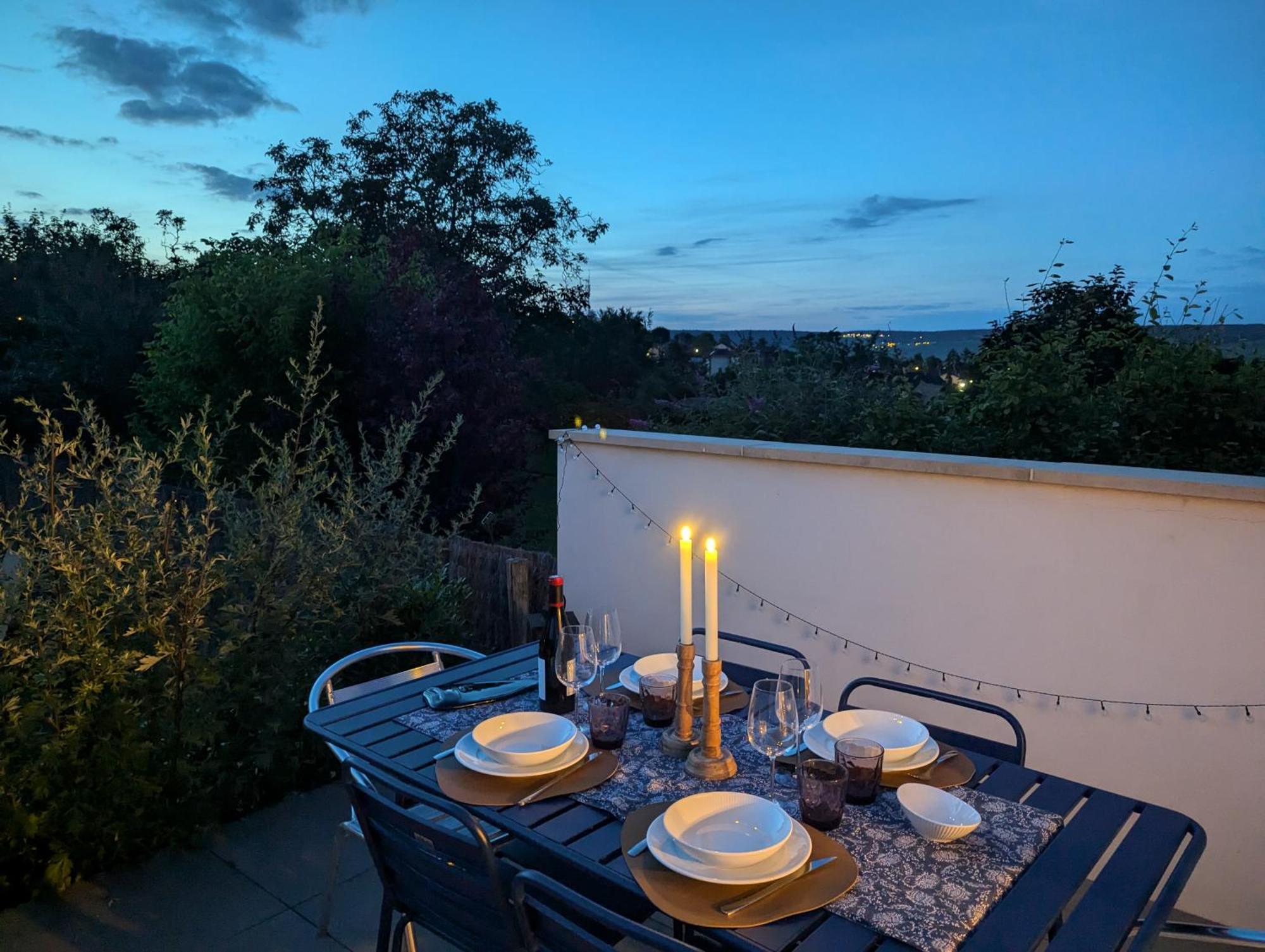 Le Cemarose: Spa, Jardin, Terrasse Et Jolie Vue Au Coeur D'Épernay Eksteriør billede